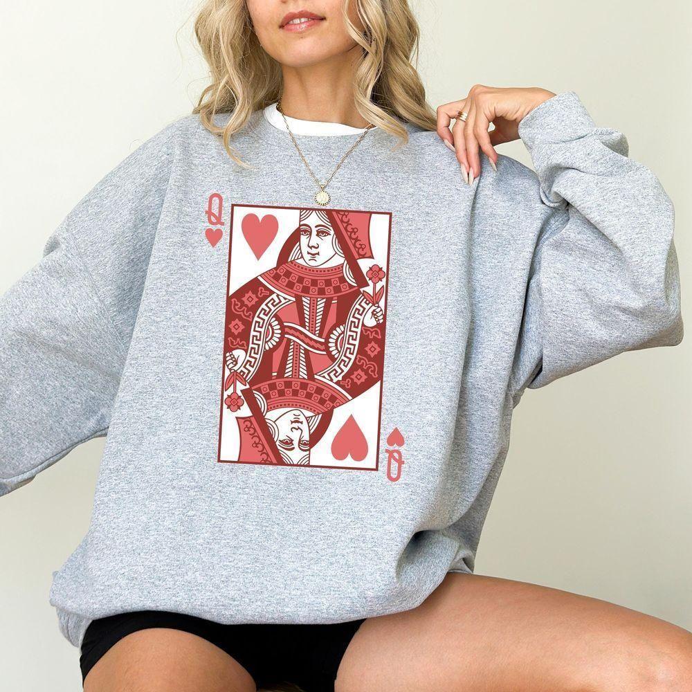 Queen Of Hearts Valentines Day Vuitino Merch